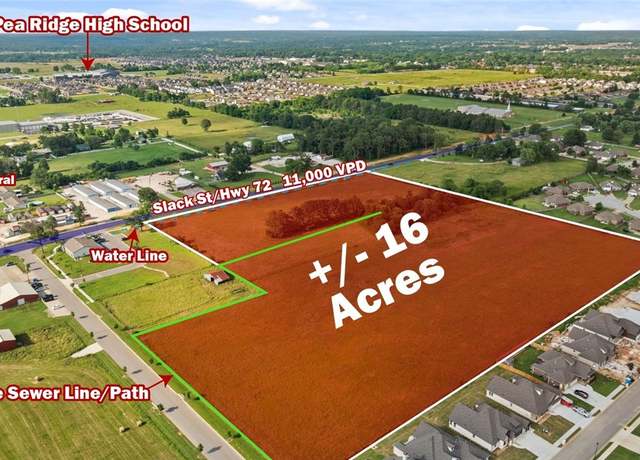 Property at 16 AC Slack St, Pea Ridge, AR 72751