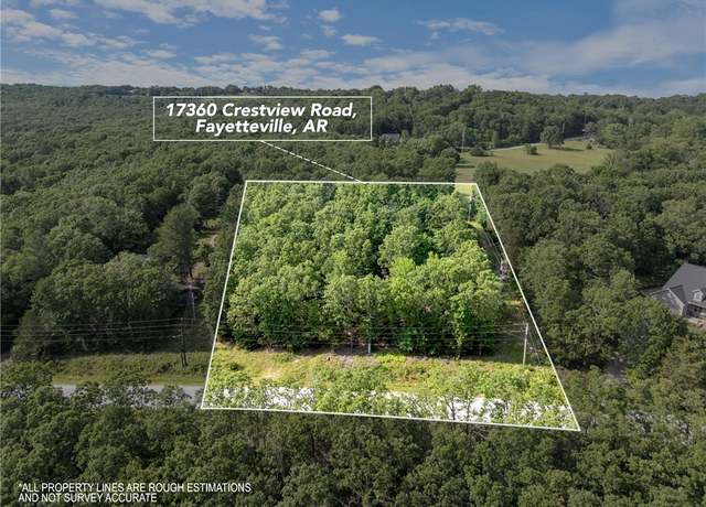 Property at 17360 Crestview Rd, Fayetteville, AR 72701