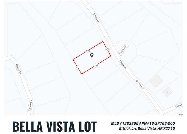 Property at 1627763000 Ettrick Ln, Bella Vista, AR 72715