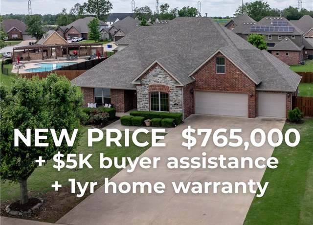 Property at 2314 S Mont Blanc Ave, Rogers, AR 72758, 4 beds, 4 baths