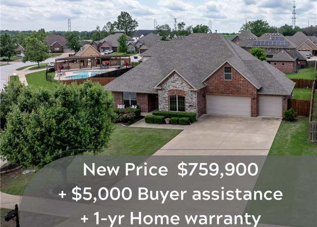 Property at 2314 S Mont Blanc Ave, Rogers, AR 72758, 4 beds, 4 baths