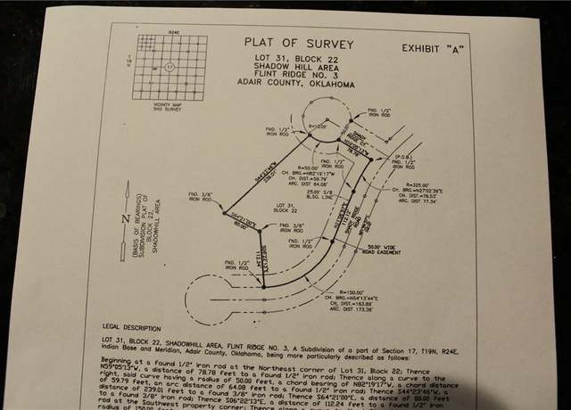 Property at 2231 Shady Ridge Rd, Kansas, OK 74347