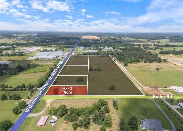 Property at 111 Keller Rd Unit 1 Acre, Centerton, AR 72719