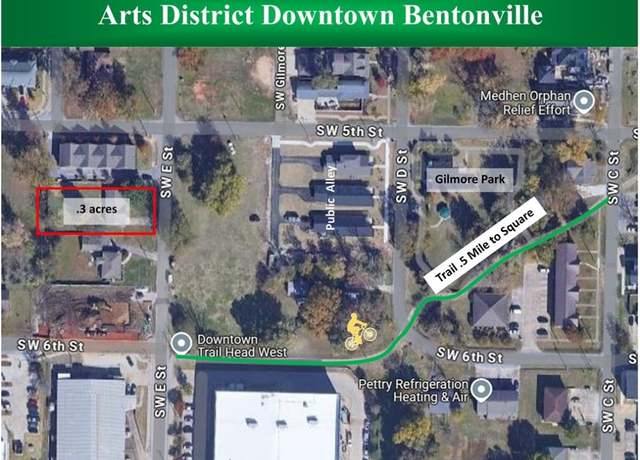 Property at 504 SW E St, Bentonville, AR 72712