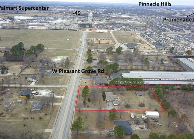 Property at 1355 Pleasant Grove Rd, Rogers, AR 72758, 3 beds, 2 baths