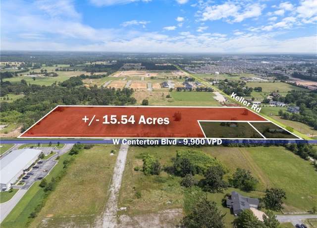 Property at 111 Keller Rd Unit 15.5 Acres, Centerton, AR 72719