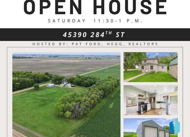 Property at 45390 284th St, Hurley, SD 57036, 3 beds, 1 bath