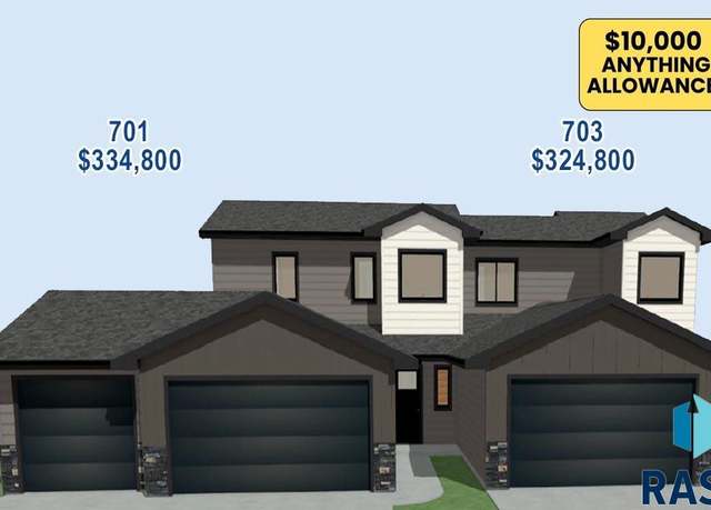 Property at 703 N Clark St, Lennox, SD 57039, 3 beds, 2.5 baths