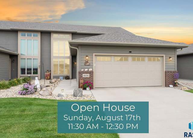 Property at 604 S Mary Gene Ave, Sioux Falls, SD 57106, 3 beds, 2.5 baths