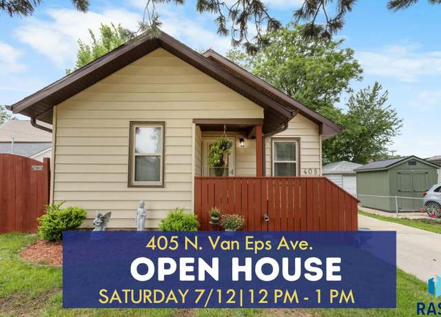 Property at 405 N Van Eps Ave, Sioux Falls, SD 57103, 3 beds, 1 bath