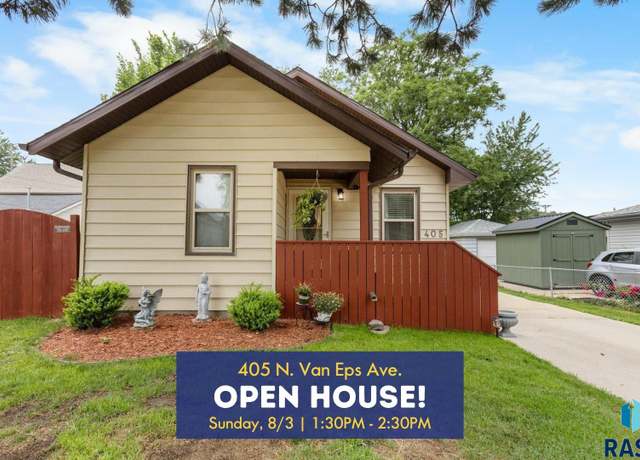 Property at 405 N Van Eps Ave, Sioux Falls, SD 57103, 3 beds, 1 bath