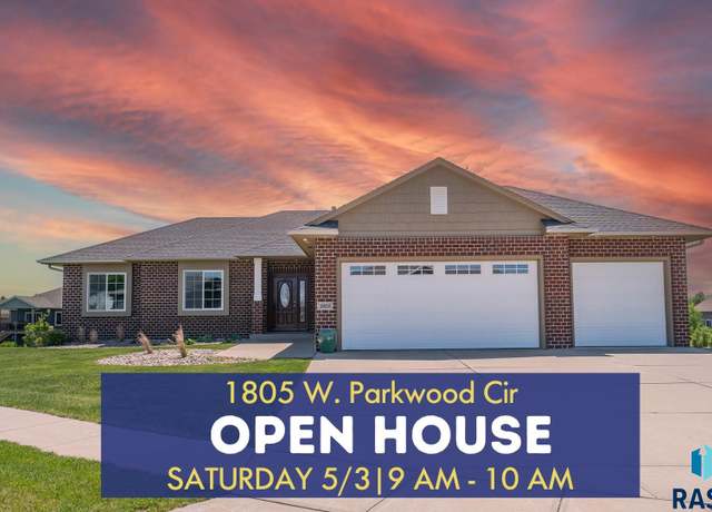 Property at 1805 W Parkwood Cir, Sioux Falls, SD 57108, 6 beds, 3 baths