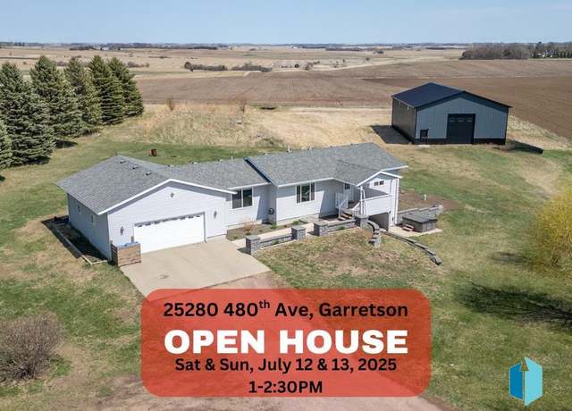 Property at 25280 480th Ave, Garretson, SD 57030, 4 beds, 3.5 baths