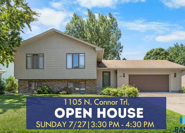 Property at 1105 N Connor Trl, Sioux Falls, SD 57103, 4 beds, 2.5 baths