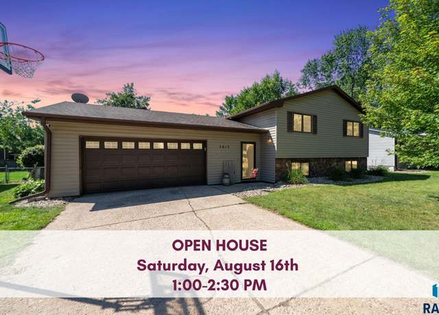Property at 5813 W 36th St, Sioux Falls, SD 57106, 4 beds, 2 baths