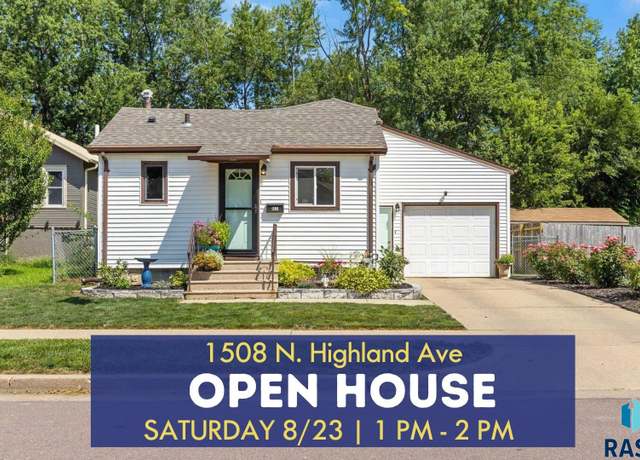 Property at 1508 N Highland Ave, Sioux Falls, SD 57103, 2 beds, 1 bath