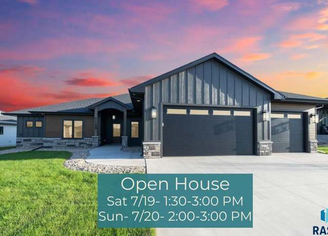 Property at 6609 E Corsair Dr, Sioux Falls, SD 57110, 3 beds, 2 baths