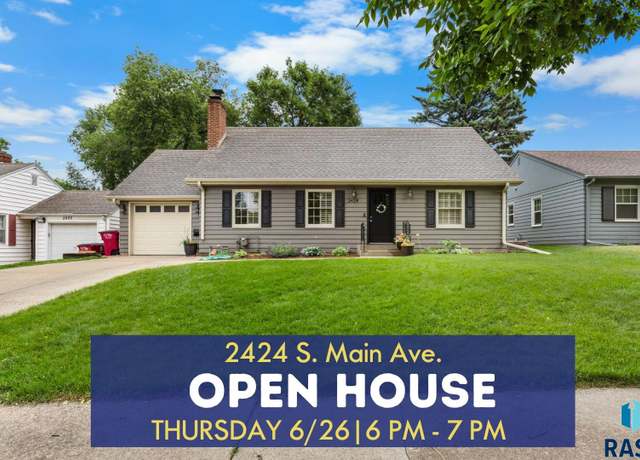 Property at 2424 S Main Ave, Sioux Falls, SD 57105, 4 beds, 3 baths