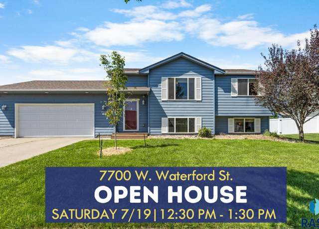 Property at 7700 W Waterford St, Sioux Falls, SD 57106, 4 beds, 2 baths