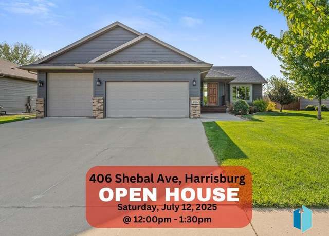 Property at 406 S Shebal Ave, Harrisburg, SD 57032, 5 beds, 3 baths