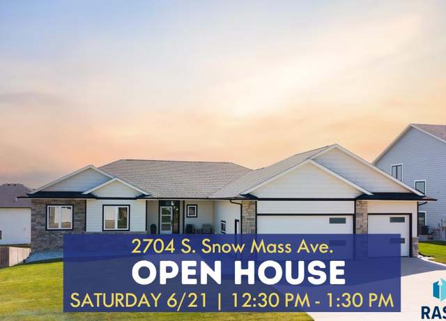 Property at 2704 S Snow Mass Ave, Sioux Falls, SD 57110, 5 beds, 3.5 baths