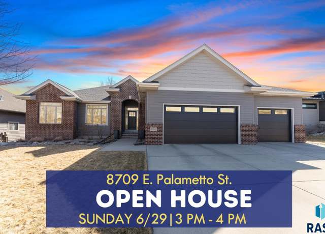 Property at 8709 E Palametto St, Sioux Falls, SD 57110, 5 beds, 3 baths
