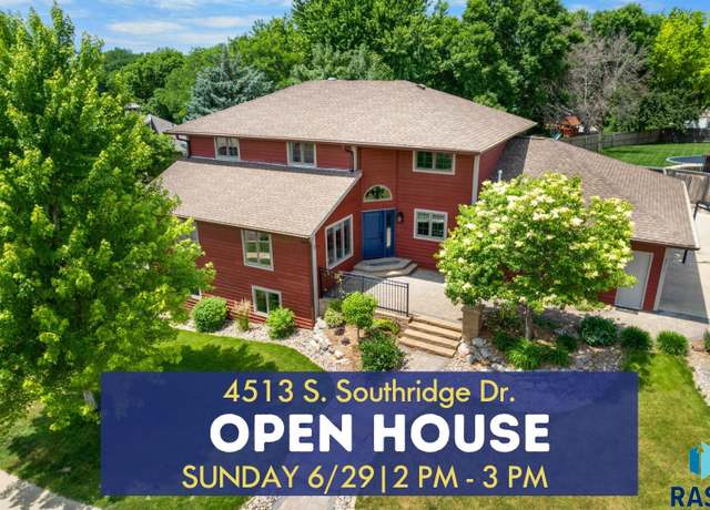Property at 4513 S Southridge Dr, Sioux Falls, SD 57105, 4 beds, 3.5 baths