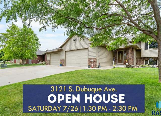 Property at 3121 S Dubuque Ave, Sioux Falls, SD 57110, 4 beds, 3 baths