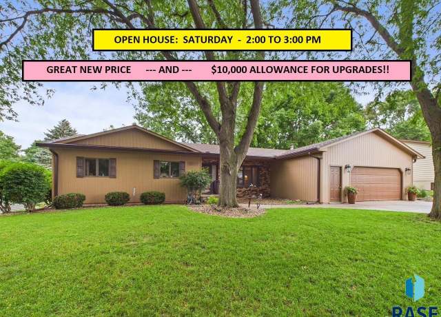 Property at 3617 S Spencer Blvd, Sioux Falls, SD 57103, 4 beds, 3.5 baths