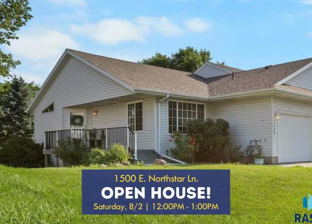 Property at 1500 E Northstar Ln, Sioux Falls, SD 57108, 2 beds, 1 bath