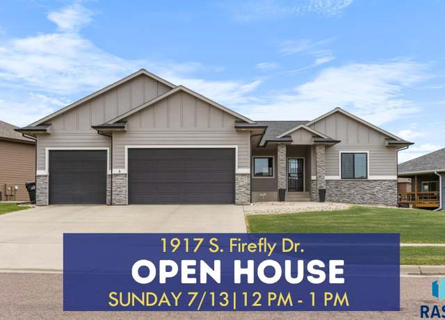 Property at 1917 S Firefly Dr, Sioux Falls, SD 57110, 5 beds, 3 baths
