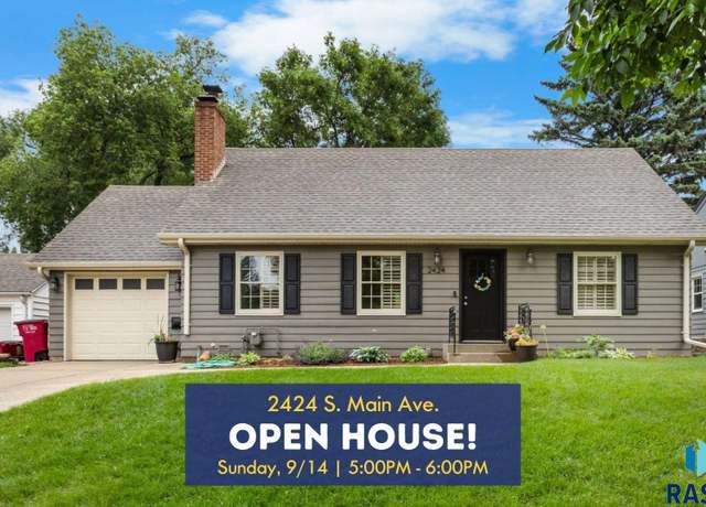 Property at 2424 S Main Ave, Sioux Falls, SD 57105, 4 beds, 3 baths