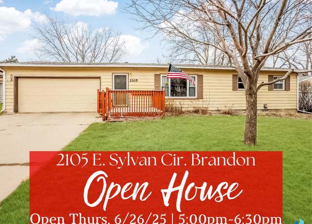 Property at 2105 E Sylvan Cir, Brandon, SD 57005, 4 beds, 2 baths