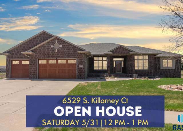 Property at 6529 S Killarney Ct, Sioux Falls, SD 57108, 5 beds, 3.5 baths