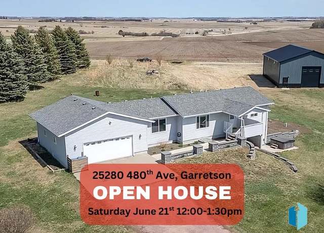 Property at 25280 480th Ave, Garretson, SD 57030, 4 beds, 3.5 baths
