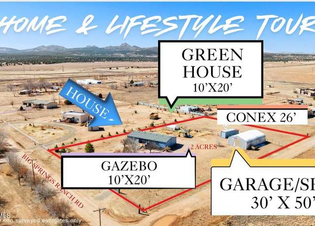 Property at 24300 N Big Springs Ranch Rd, Paulden, AZ 86334, 3 beds, 2 baths