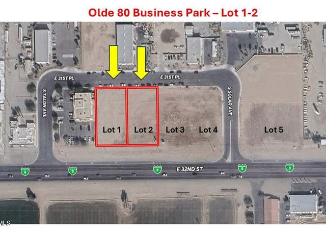 Property at Lot 1 & 2 Olde 80 Business Park, Yuma, AZ 85365