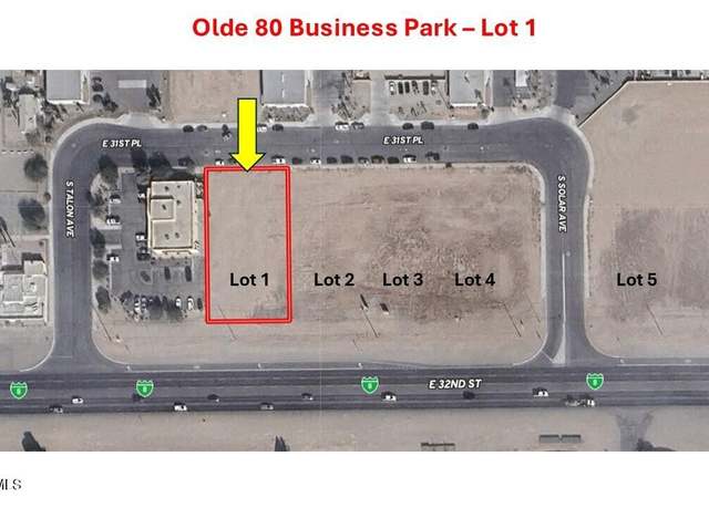 Property at Lot 1 Olde 80 Business Park, Yuma, AZ 85365
