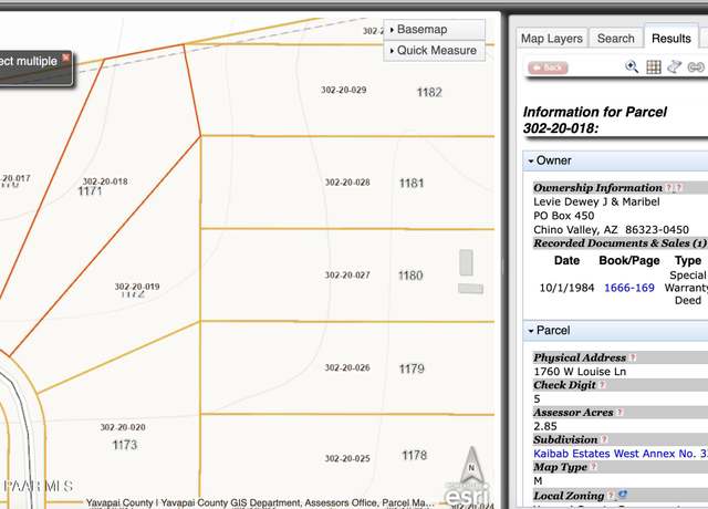 Property at 1760 W Louise Ln, Ash Fork, AZ 86320