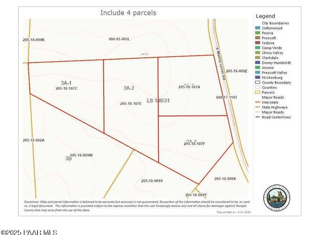 Property at 0 S Walnut Grv, Kirkland Junction, AZ 86332