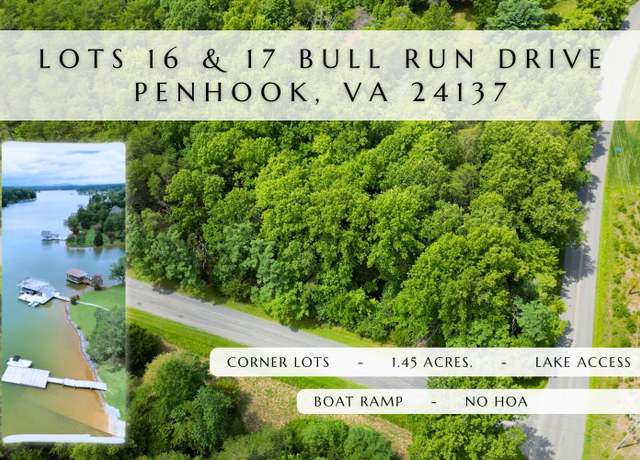 Property at 0 Bull Run Dr, Penhook, VA 24137