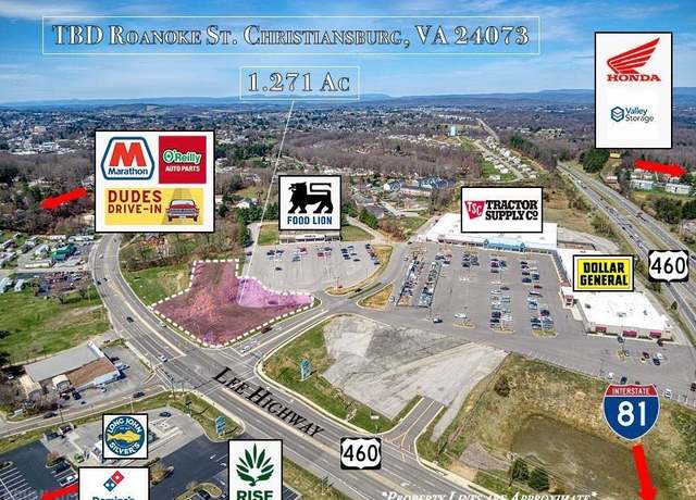 Property at TBD Roanoke St, Christiansburg, VA 24073