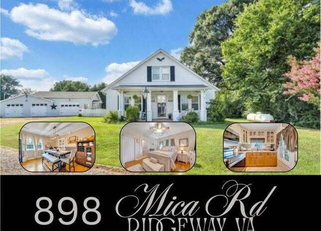 Property at 898 Mica Rd, Ridgeway, VA 24148, 3 beds, 2 baths