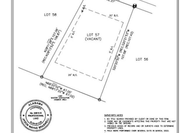 Property at Lot 57 Kingston Ln, Gulf Shores, AL 36542