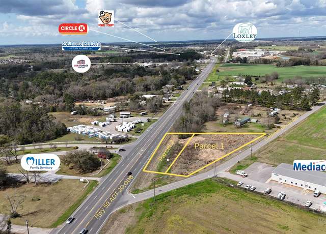 Property at 25545 Cabinet Shop Rd, Loxley, AL 36551