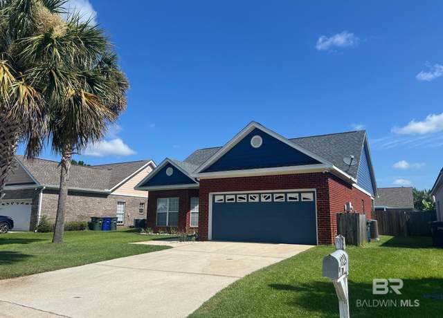 Property at 1329 Dominoe Trl, Foley, AL 36535, 3 beds, 2 baths
