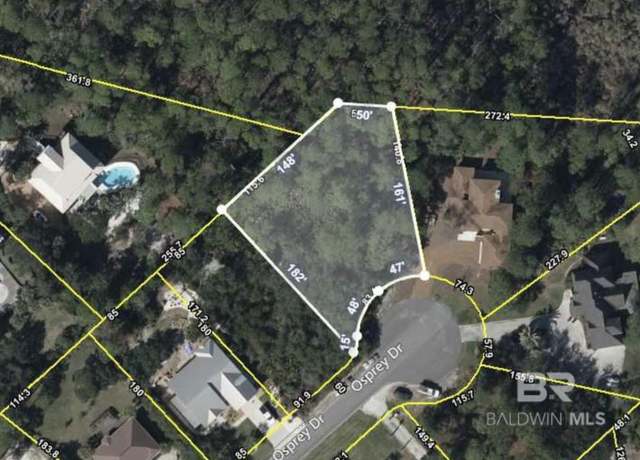 Property at 0 Osprey Dr, Orange Beach, AL 36561