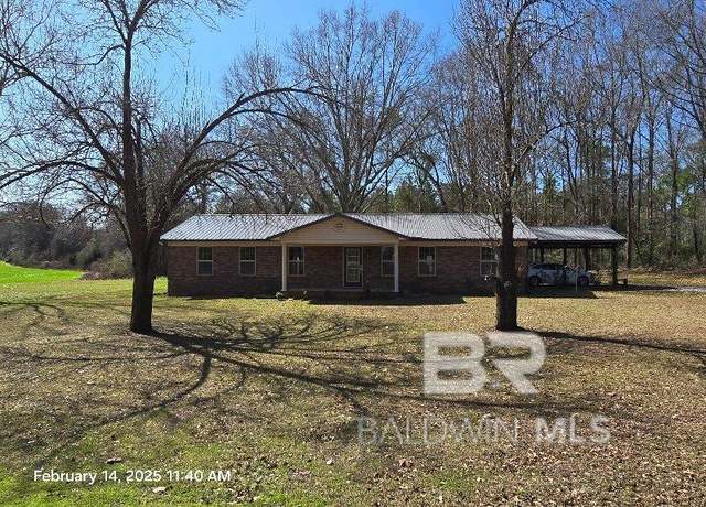 Property at 8911 Owassa Rd, Evergreen, AL 36401, 3 beds, 2 baths