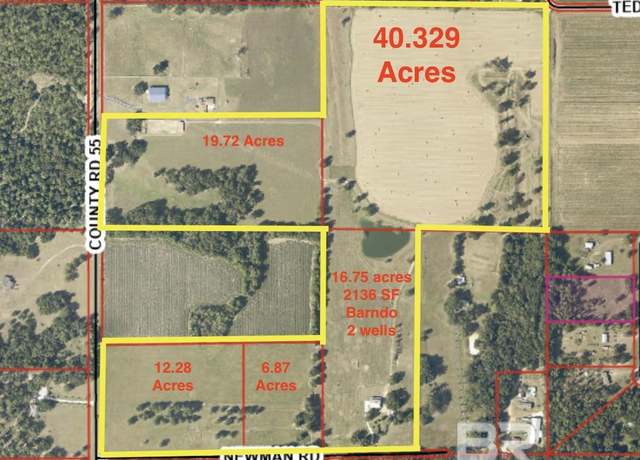 Property at 0 County Road 55, Summerdale, AL 36580