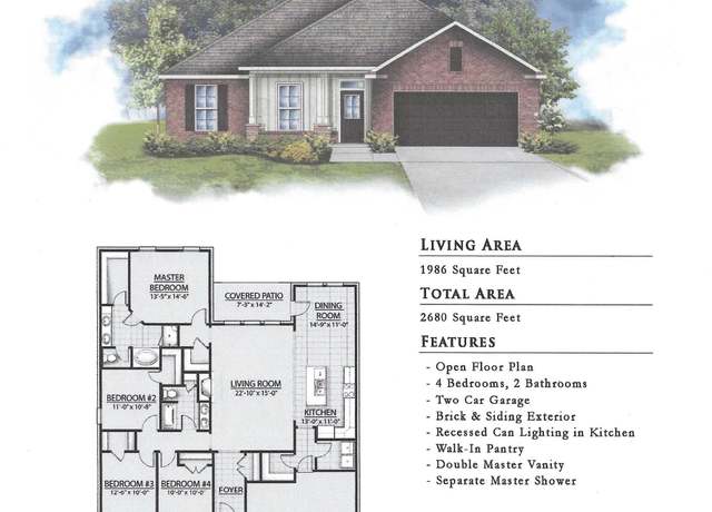 Property at 30870 Marcel Blvd, Spanish Fort, AL 36527, 4 beds, 2 baths